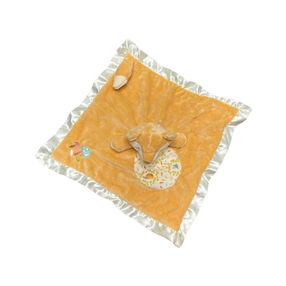 Douglas Baby Fox Lovey‎ Security Blanket Satin Edge Plush Stuffed Toy - Picture 10 of 10